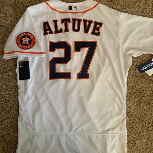 Houston Astros Jose Altuve Nike Authentic Jersey - Picture 2 of 2
